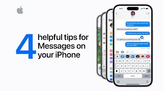 Four helpful tips for Messages on your iPhone  Apple Support [upl. by Kaylyn]