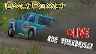 Overpower Richard Burns Rally viikkorallit LIVE viikko 41 [upl. by Bautram577]