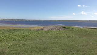 Loch Mor Bharabhais Lower Barvas 360° View Isle of Lewis [upl. by Eidnarb]