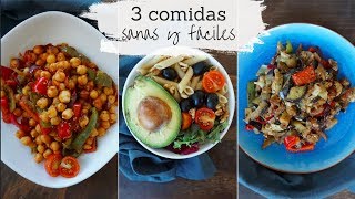 Ideas SANAS fáciles y baratas para comer bien 🌿 [upl. by Gilliette]