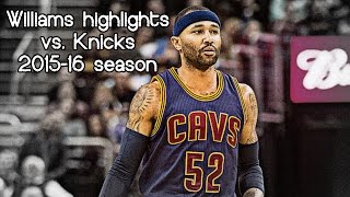 Mo Williams 20 pts amp 3 ast  Knicks NBA RS 20152016  13112015 [upl. by Asiul272]