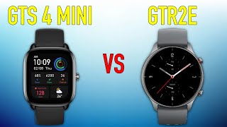 Amazfit GTS 4 Mini vs Amazfit GTR2e  Full Specs Compare Smartwatches [upl. by Granniah289]