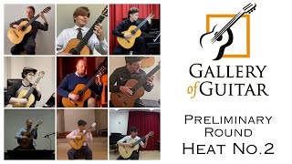 Gallery of Guitar Competition Preliminary Round Heat No2 [upl. by Yarised986]