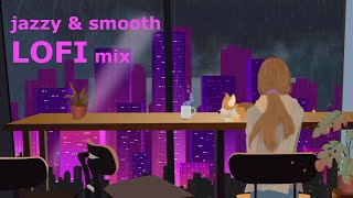 1 hour of jazzy amp smooth saxophone lofi music study focus chill amp vibe [upl. by Peri]