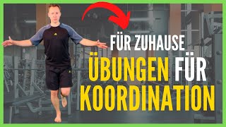 Physiotherapie  Koordinationsübungen für zu Hause [upl. by Suiluj]