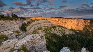 Creux du Van Switzerland canton of Neuchâtel [upl. by Noskcire667]