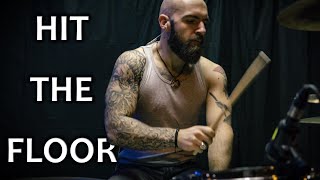 LINKIN PARK  HIT THE FLOOR  DRUM COVER [upl. by Ehcram246]