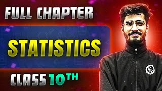 Statistics FULL CHAPTER  Class 10th Mathematics  Chapter 13  Udaan [upl. by Houlberg]