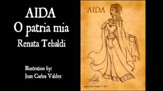 Aida  Renata Tebaldi Video [upl. by Nylirem969]