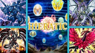 YuGiOh Hieratic Dragon Deck Profile  Link Abril 2018 [upl. by Yantruoc]