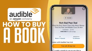 How To Buy A Book On Audible 2024 Easy Tutorial [upl. by Brunhilda]