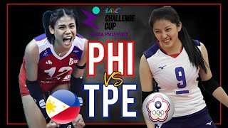 CHINESE TAIPEI vs PHILIPPINES  AVC 2024 Asian Women Volleyball Challenge Cup Live Scoreboard [upl. by Enalb202]