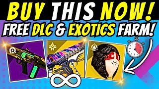 Get This FREE DLC Loot ASAP Easy EXOTIC Weapons amp Armor Farm GLITCH New Event amp Updates Destiny 2 [upl. by Gievlos]