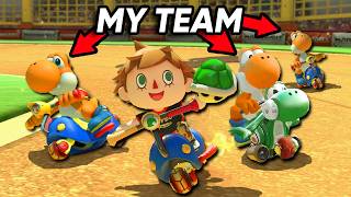 I Carried a 4v4 Team in Competitive Mario Kart 8 Deluxe [upl. by Riek848]