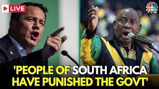 South Africa Elections 2024 LIVE  John Steenhuisen Vs Ramaphosa  ANC  Democratic Alliance N18G [upl. by Gnous104]