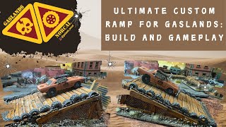 Ultimate Custom Ramp for Gaslands Build and Gameplay [upl. by Ykciv87]