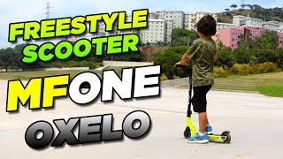 MF ONE by Oxelo  Patinete  Scooter FREESTYLE para principiantes [upl. by Haerr485]