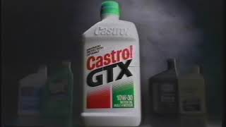 1998 Castrol GTX Motor Oil Commercial [upl. by Chantalle]