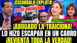 ESC4NDALO ABOGADO DE NICANOR DELATA A DINA BOLUARTE EN ESCAPE DE SU HERMANO TRAS CONDENA DE PRISIÓN [upl. by Ymiaj532]