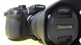 Panasonic 4k GH4 Unboxing  GH4shootercom Speed booster Nikon Lenses [upl. by Lewert]