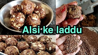 Flaxseed Laddu  Alsi ke Laddu  Tisi ke Laddu  Healthy laddu [upl. by Lauretta519]