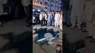 Alien आया planet se 😱😱 viralvideo viralshort comedy [upl. by Sinnel369]