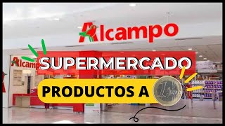 🛒 Recorremos SUPERMERCADO Alcampo  🪙 OFERTAS a 1 EURO💰 [upl. by Laurella297]