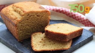 Recette du cake au citron allégé en sucre  750g [upl. by Htinnek]