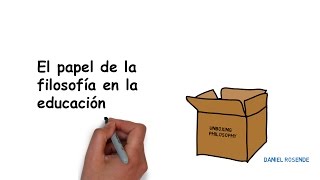 El papel de la filosofía en la educación [upl. by Uke]