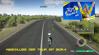 Tour de France 2021 38  Abschluss der Tour mit Bora [upl. by Yhtac409]