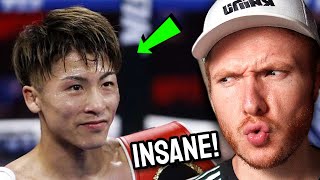 FIRST time reacting to NAOYA INOUE  WHO IS THIS GUY [upl. by Tilda]