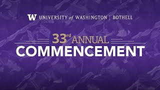 UW Bothell 2024 Commencement Full Ceremony  12 PM [upl. by Assetnoc]