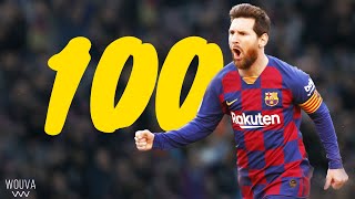 Lionel Messi  Top 100 Goals Ever With Commentary [upl. by Eicyak]