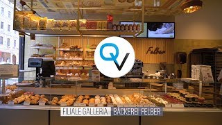 Bäckerei Felber  Filiale Galleria [upl. by Ydnarb]