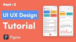 Part 2  Productivity App UI UX Design Tutorial [upl. by Ailaht]