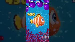 Fishdom ads Mini Shorts 18 hungry fish New update levels game play Update gamefish [upl. by Allak]