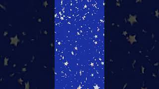 Exploding Stars Overlay Confetti Animated Blue Screen  Green Screen greenscreen short shorts [upl. by Anaeda669]