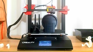 Creality CR10s Pro V2 Unboxing Build Overview First Print and 3D Printer Review for a Newbie [upl. by Notnirt]