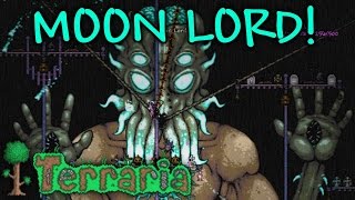 Terraria 13  Moon Lordin murskaus Terrarian pääbossi [upl. by Schuh]