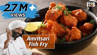 Amritsari Fish Fry  Dhaba Style Fish Fry  Crispy Fried Fish Recipe in Hindi  FoodFood [upl. by Gladdie]