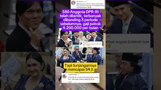 Pelantikan Anggota DPRRI shortsviral oncemekel ahmaddhani mulanjameela varelbramasta komeng [upl. by Ot354]