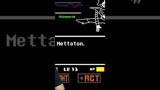 Mettaton EX battle let’s go undertale mettaton bossfight [upl. by Harte]