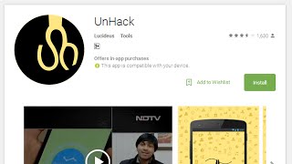 UnHack  App By Lucideus [upl. by Enyar]