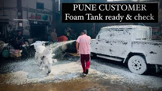 Pune customer Foam Tank Ready amp checking 🇮🇳  9975665216 [upl. by Eillat]