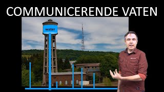 Natuurkunde uitleg WET VAN DE COMMUNICERENDE VATEN [upl. by Etnaik]