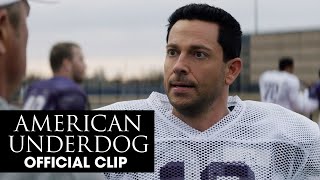 American Underdog 2021 Movie Official Clip “Panthers”  Zachary Levi [upl. by Mott]