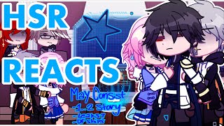 Hsr react to dan heng  read disc  gacha club reaction video [upl. by Alam]