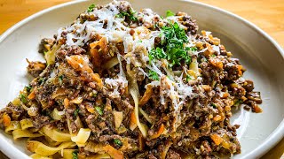 Ragù alla Bolognese selbstgemacht  so macht es der Profi Koch  Rezeptvideo by Bernd Zehner [upl. by Elletse760]