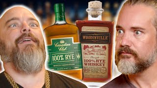 Woodinville 100 Rye  Canadian Club 100 Rye Whisky Review [upl. by Aenet]