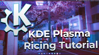 KDE Plasma Ricing Guide Window scripts latte dock wallpaper engine [upl. by Jobe144]